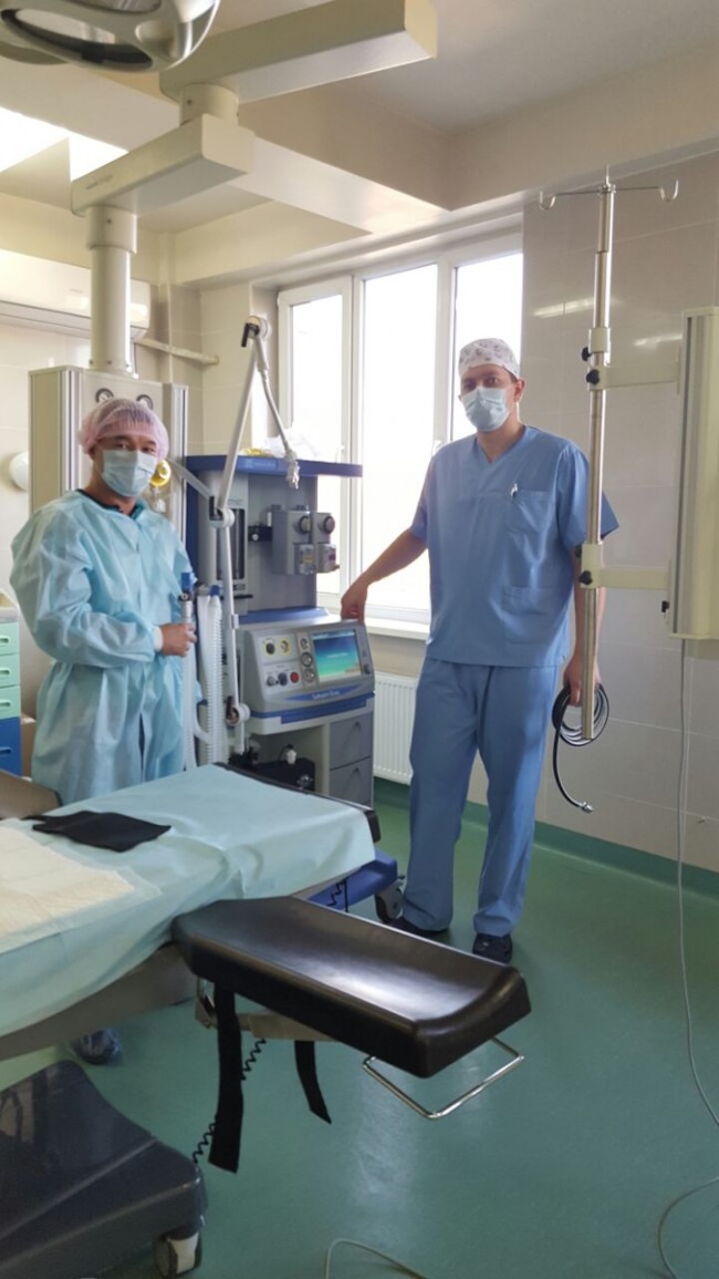 В «Центре перинатологии и детской кардиохирургии» в г. Алматы был установлен наркозно-дыхательный аппарат «Saturn EVO Standart» от компании «MEDEC BENELUX NV», Бельгия!