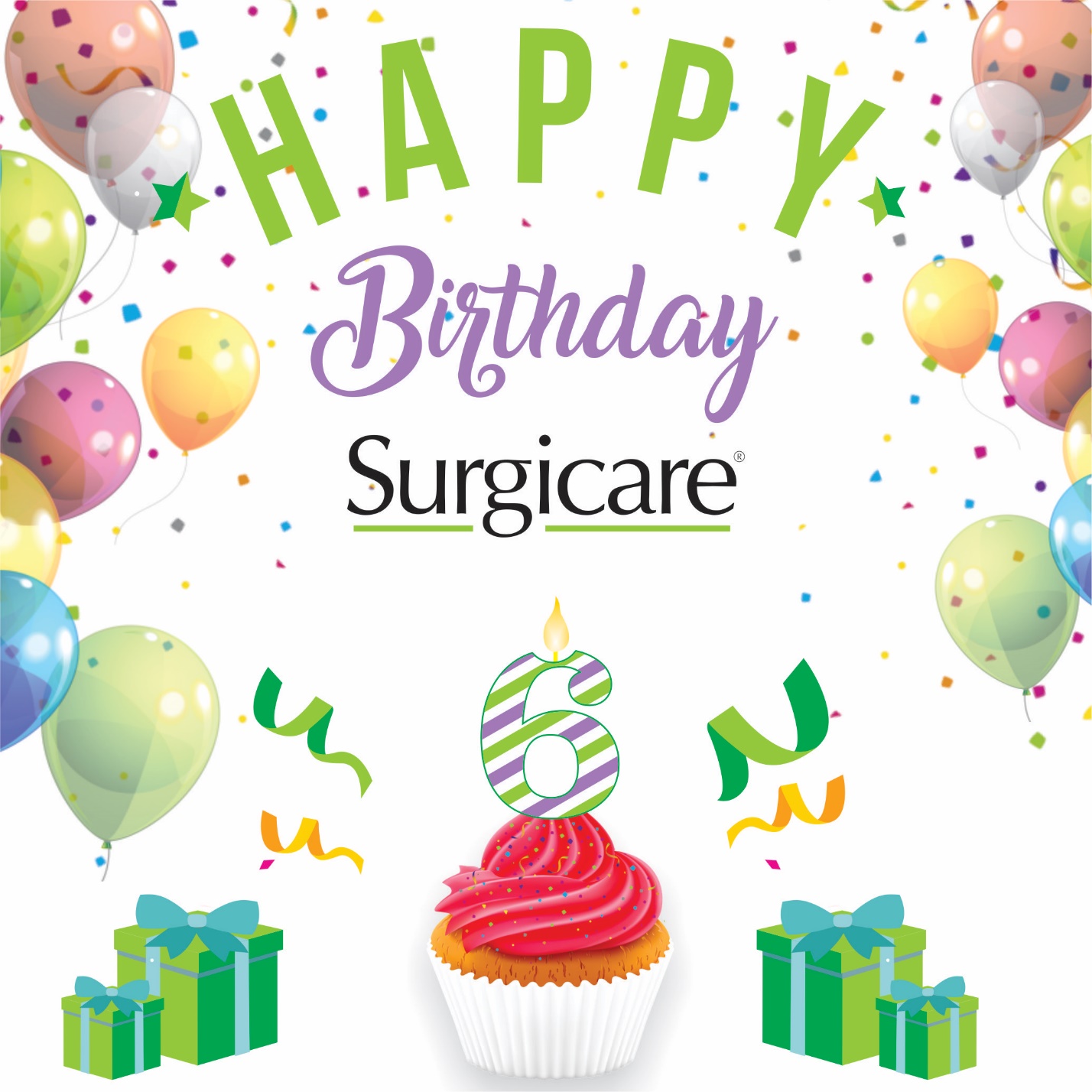 Дорогие Друзья! У нас праздник! Компании Surgicare Kazakhstan исполнилось 6 лет!