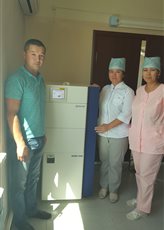 Поздравляем ТОО медицинскую клинику «Сенiм» г. Актау с установлением низкотемпературного плазменного стерилизатора Reno D50!